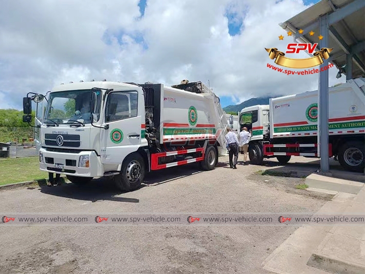 Receipt Ceremony for SPV Garbage Compactors Truck 4